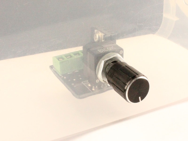 LED Dimmer Knob panel mount