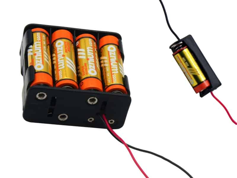 LED Battery Operated 12V Battery Holder for AA, 27A, 23A for 12V LED